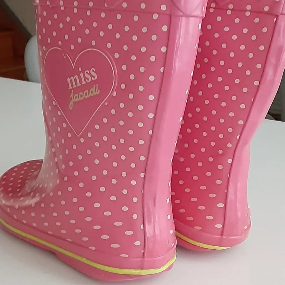 Miss JACADI girls Rain Boots size 28